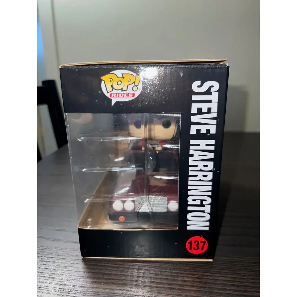 Steve Harrington w/ Car Funko Pop RIDE #150 Stranger Things Season 5 Television